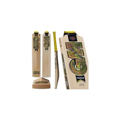 Image of Gunn &amp; Moore GM Cricket Bat Psyche 606 Delta Superior Seasoned Unbleached Grade 3 English Willow Superlight Profile, DXM, ToeTek and NOW! Full Size Suitable for Players 175cm / 5&#039; 9&quot; over
