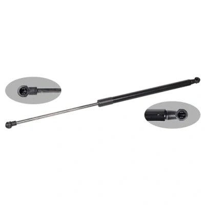 Image of 90450JD01B, 90450JD01C, 90450JD01D, 90450JD02D Tailgate strut FEBI BILSTEIN 103858 355N 517mm both sides NISSAN: Qashqai / Qashqai+2 I