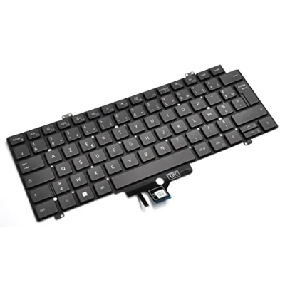 Image of Dell French AZERTY Backlit Keyboard Latitude 5420 7420 7430 7520 NMWP8 H4DDJ