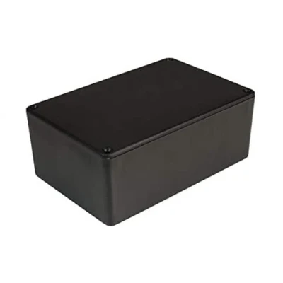 Image of K M Electronics® ABS Black Plastic Electronics Project Box Enclosure 220 X 150 64MM