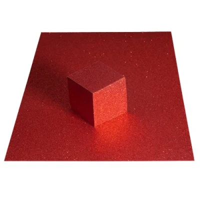 Image of Papertent A4 Ultra Glitter Card, Red 10 Sheets