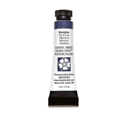 Image of DANIEL SMITH 284610057 Extra Fine Watercolors Tube, 5ml, Moonglow