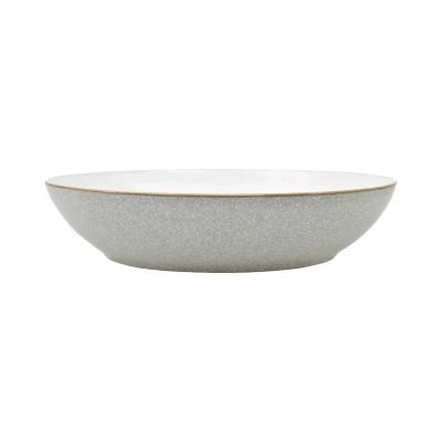 Image of Denby Elements Light Grey Pasta Bowl
