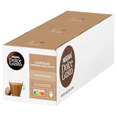 Image of Dolce Gusto Cortado Espresso Macchiato (Pack of 3)