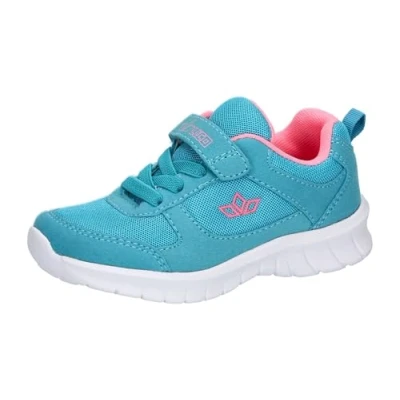 Image of LICO Blaine Trainers for kids, Size: 6.5/7, Turquoise/pink Textile/synthetics