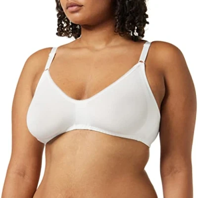 Image of Sloggi Women&#039;s Basic+ N Everyday Bra, White, 32A