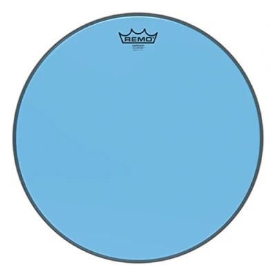 Image of Remo Emperor Colortone Blue Drum Head, 16&quot;