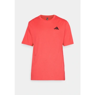Image of adidas Performance Sports Tshirt, Men&#039;s, Size: Small, Pure ruby