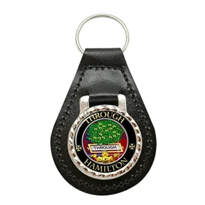 Image of Hamilton Scottish Clan Leather Key Fob