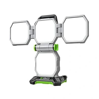 Image of EGO LT1000 56 Volt Lithium ion Cordless Portable Area Light with Opaque Diffuser, 5 Brightness Settings, Up to 10,000 Lumens, Battery and Charger not Included, Gray