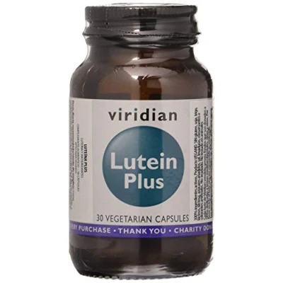 Image of Viridian Lutein Plus 30 Veg Capsules