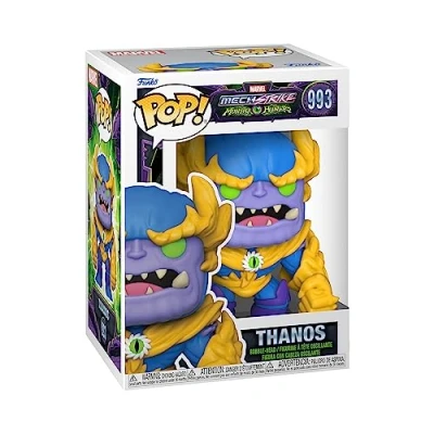 Image of Funko POP! Marvel: Monster Hunters Thanos Marvel Comics Collectable Vinyl Figure Gift Idea Official Merchandise Toys for Kids &amp; Adults Comic Books Fans Model Collectors
