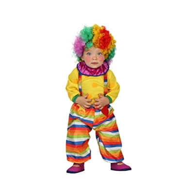 Image of Atosa 6 12 Months 23751 Costume Clown Yellow