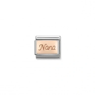 Image of Nomination Rose Gold Nana Charm
