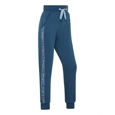 Image of LeMieux Young Rider Childrens Lightweight Jogger Pants Marine 13 14 Years
