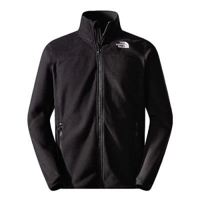 Image of THE NORTH FACE Men&#039;s 100 Glacier Full Zip Fleece Jacket, Midnight Petrol, L