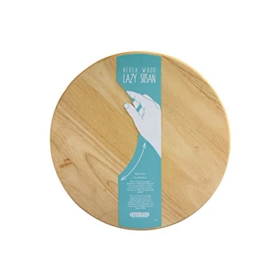 Image of Apollo The HOUSEWARES Brand 4122 35 cm Rubber Wood Lazy Susan