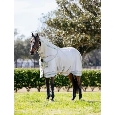 Image of LeMieux Arika Armour Tek Fly Rug Stone/Fern 6ft6