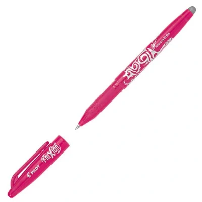 Image of Pilot Frixion erasable roller ball pen PINK colour ink x 1 single