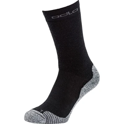Image of ODLO Active WARM Hiking Sports socks, Size: 6 7.5, Black