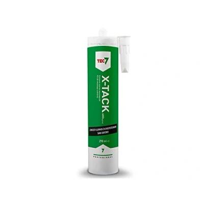 Image of Tec7 X Tack/Strong Mounting Adhesive White 310 ml 1 Component Elastic, Extremely High Initial Adhesion, Vibration and Shock Resistant
