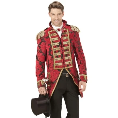 Image of Widmann men&#039;s tailcoat, Jacquard parade costume
