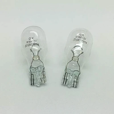 Image of MSA 2 x 921B W16W High Level Brake Stop Light Car Bulb 955 12v 16w W2.1 9.5D 35mm