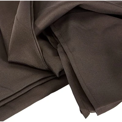 Image of Soleil d &#039;Ocre Alix Tablecloth Rectangular Anti Stain 140 x 240 cm polyester, mocha, 140x240