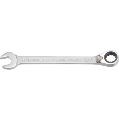 Image of Hazet 22 mm Ratcheting Combination Wrench Reversible Silver