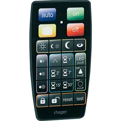 Image of Hager EE806 Remote Control for EE85X EE86X EE87X