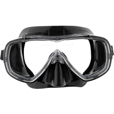 Image of CRESSI Onda Mask Black/Black Mak , One Size, Unisex Adult