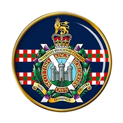 Image of King&#039;s Own Scottish Borderers, British Army Pin Badge