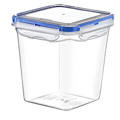 Image of Air Tight Container Clear Plastic Kitchen Food Storage Box Tub (1, 6 Litre)