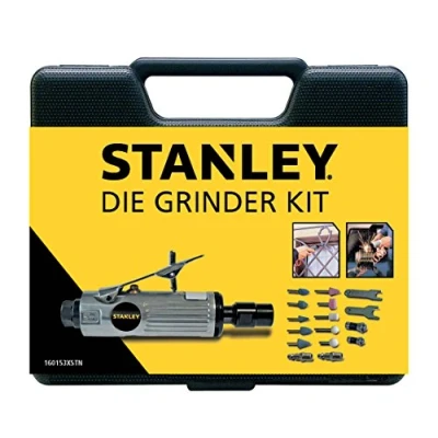 Image of Stanley Accessory for Air Compressors Mounted 160153XSTN Die Grinder Kit