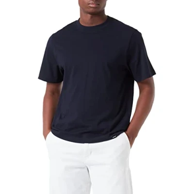 Image of Seidensticker Men&#039;s Crew Neck T Shirt, Regular fit, darkblue, L