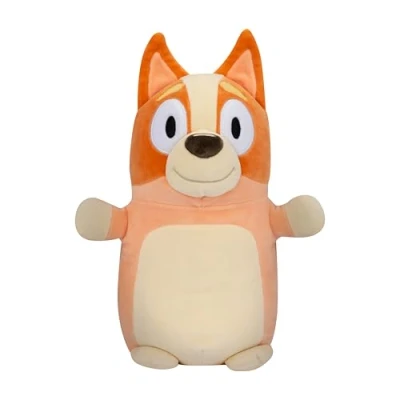 Image of Squishmallows Original Bluey 10 Inch Bingo HugMees Medium Sized Ultrasoft Official Jazwares Plush