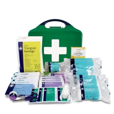 Image of Reliance Medical Children&#039;s First Aid Kit For Kids, Childcare Providers, Schools, and Home Use, Wall Mountable Aura Box
