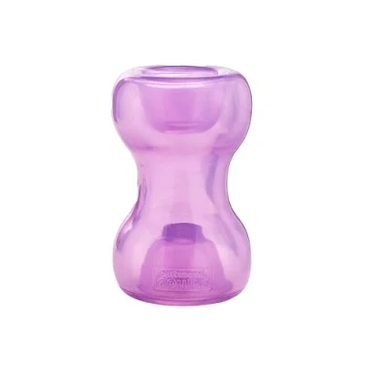 Image of Planet Dog by Outward Hound Double Snoop Interactive Treat Stuffer Durable Toy, Purple