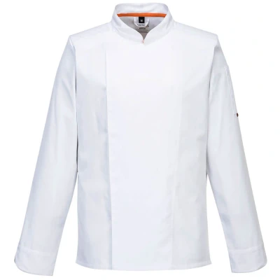 Image of Portwest Stretch Mesh Air Pro Long Sleeve Jacket White Large