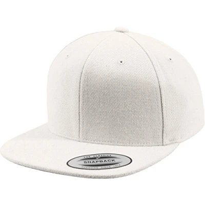 Image of Flexfit Melton Snapback Cap, Men&#039;s, Size: One Size, White
