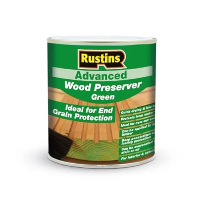 Image of Rustins Wood Preserver Green 500ml