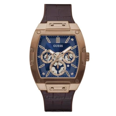 Image of GUESS Watches Men&#039;s Analogue Japanese Quartz Stainless Steel Band GW0202G2