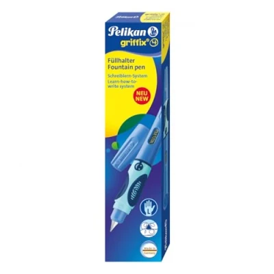 Image of Pelikan 805629 Griffix Fountain Pen for Left Handers blue