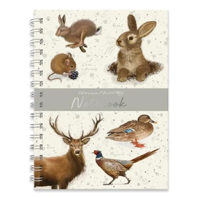 Image of A5 Notebook Wired with Dividers Patricia MacCarthy Countryside Design