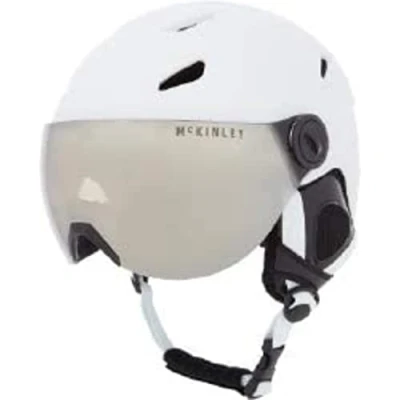 Image of McKINLEY Pulse S2 Visor Hs 01 Ski Helmet WHITE S