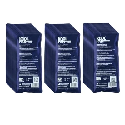 Image of KOOLPAK LUXURY REUSABLE HOT &amp; COLD Pack 12 X 29CM of 30