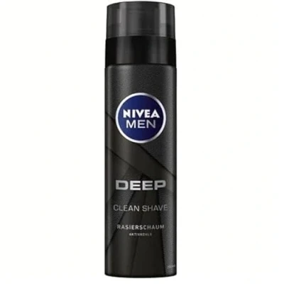 Image of Nivea Man Care Shaving Deep Clean Shave Foam 200 ML