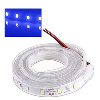 Image of MASUNN 1M 5630 SMD LED Silicone Strip light Blue Waterproof 12V