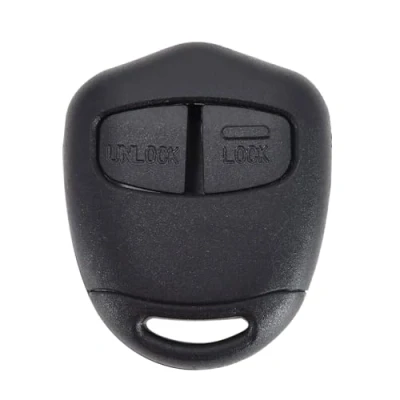 Image of OTOTEC 2pcs 2 Button Remote Key Shell Replacement Housing Embryoless Compatible with Mitsubishi Outlander ASX Lancer