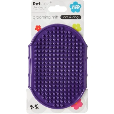 Image of Petface Rubber Grooming Mitt for Cats &amp; Dogs (Pack of 1)